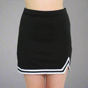 NEW Danzcue Girl's A-Line Cheerleading Skirt Black Sizes XS to Medium
